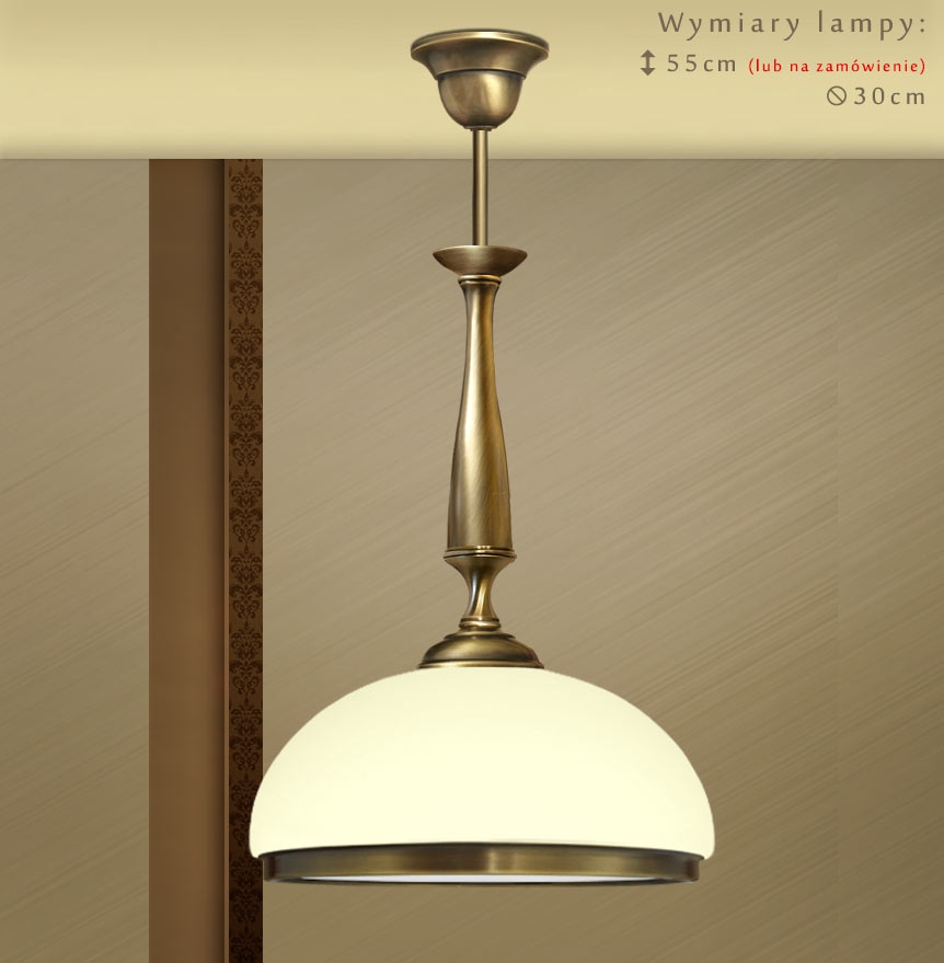 Lampa sufitowa z mosiądzu SR-S1E