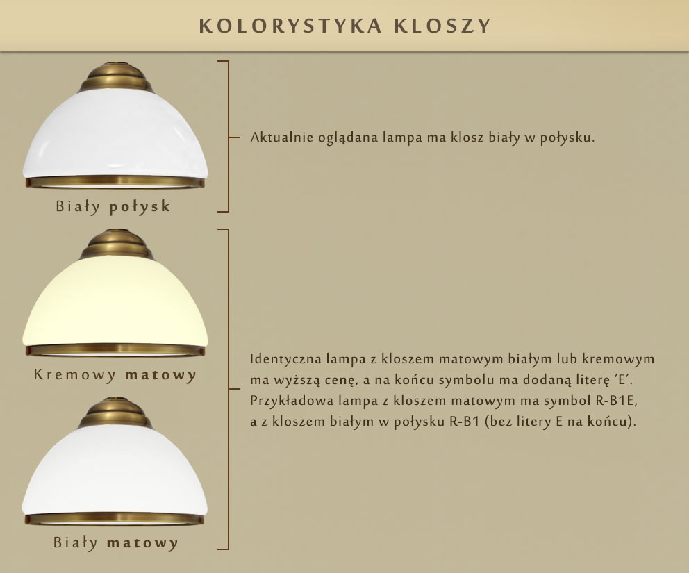 Żyrandol mosiężny do sypialni NR-S5 - obrazek 4