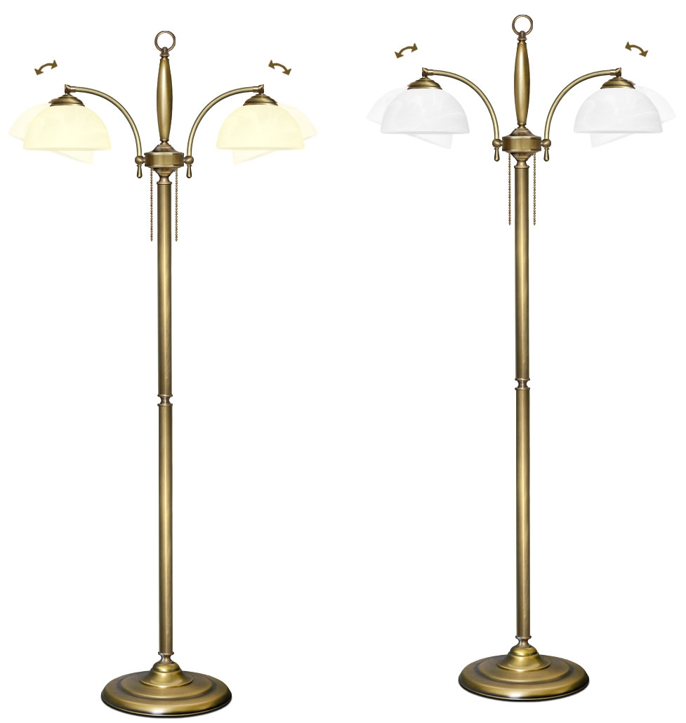 Klasyczna lampa podłogowa C-P2N