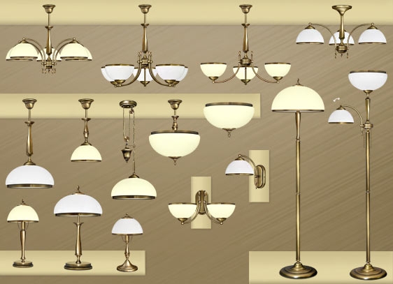 Przysufitowa złota lampa do korytarza SR-PL1GE - obrazek 4