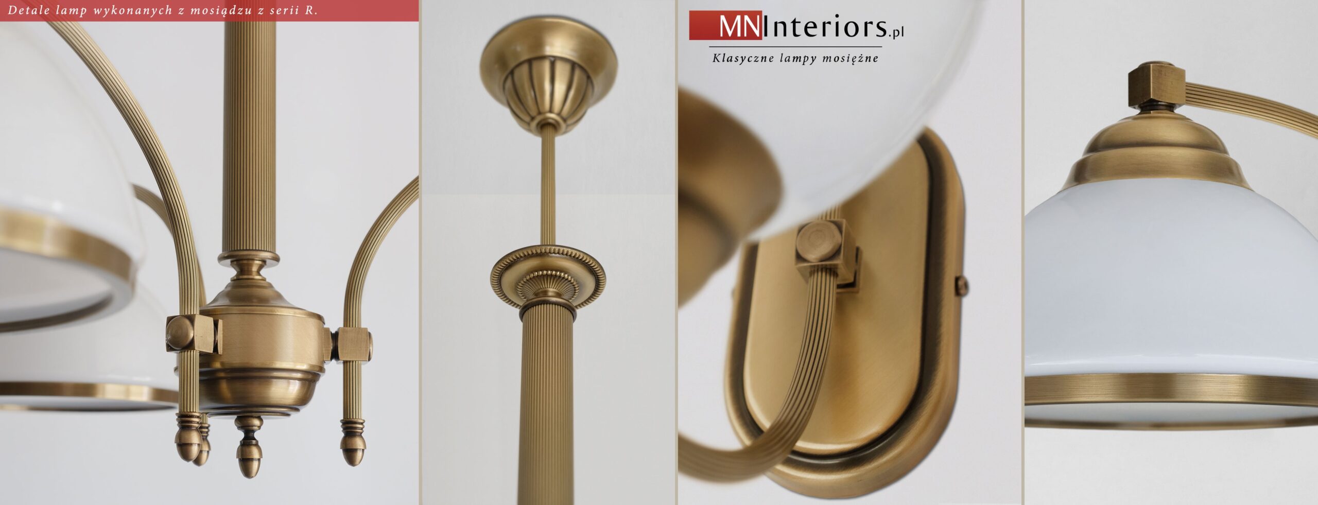 Mosiężny żyrandol R-S3AK - obrazek 2