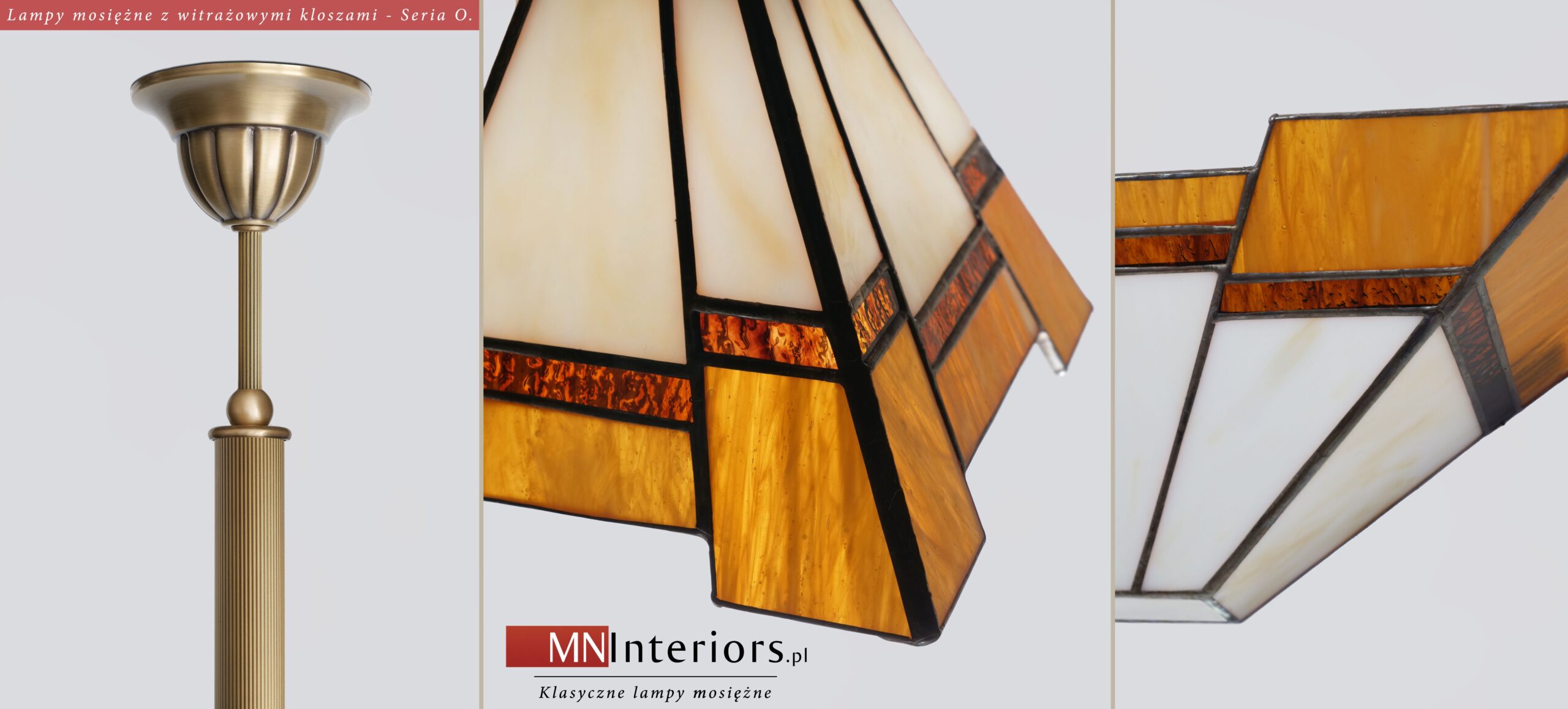 Lampa podłogowa witrażowa O-P1 - obrazek 3