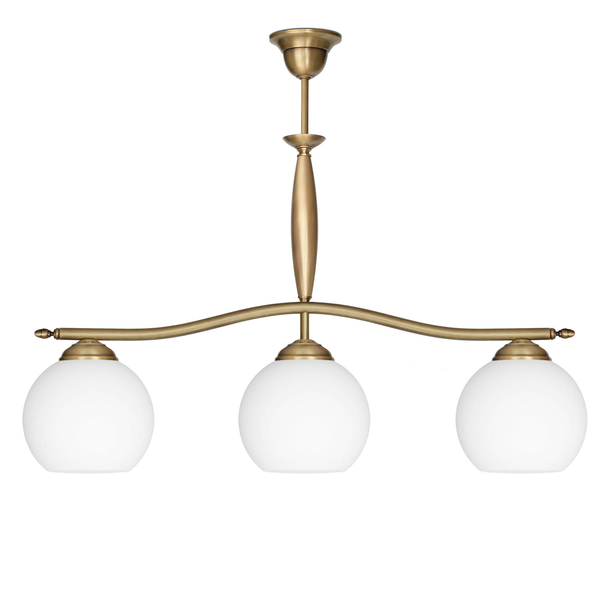 Lampa z mosiądzu do jadalni QC-S3L