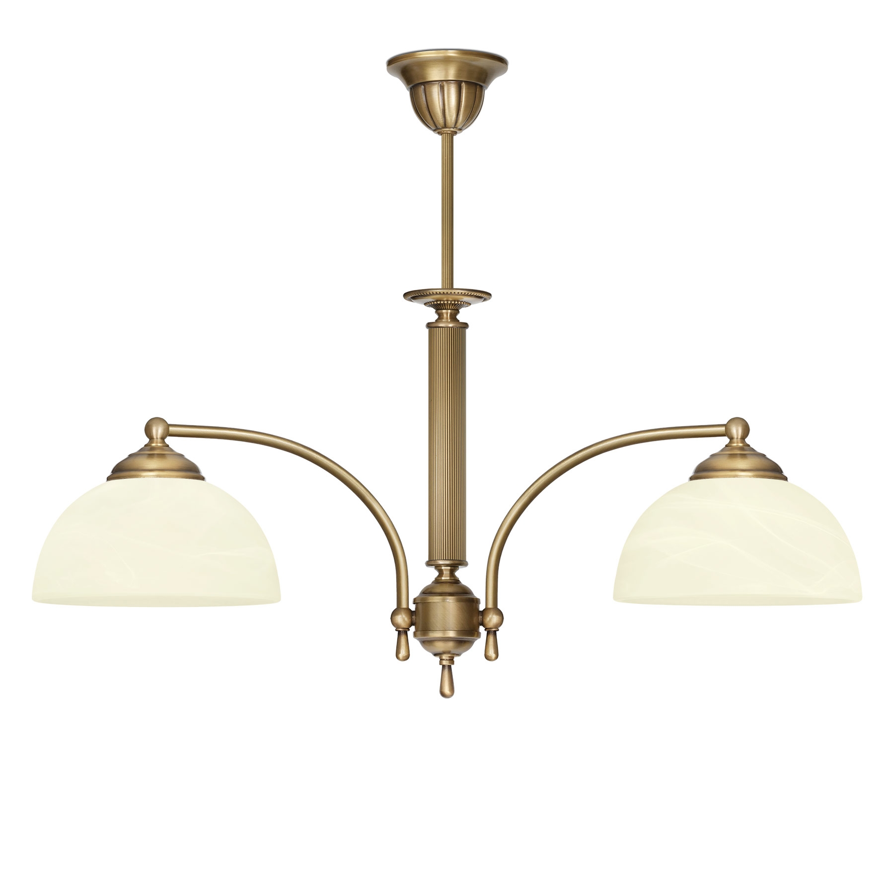 Mosiężna lampa 2-punktowa V-S2N