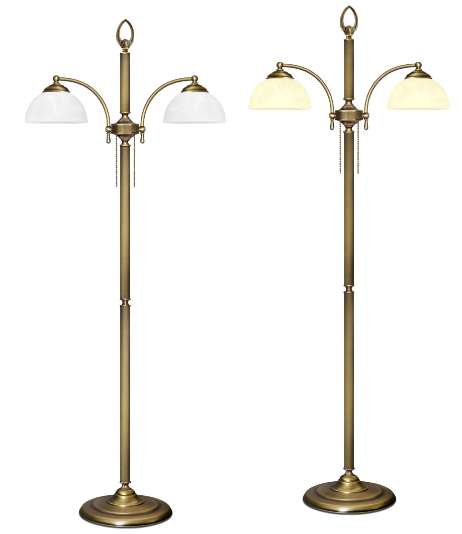 Klasyczna lampa podłogowa V-P2N
