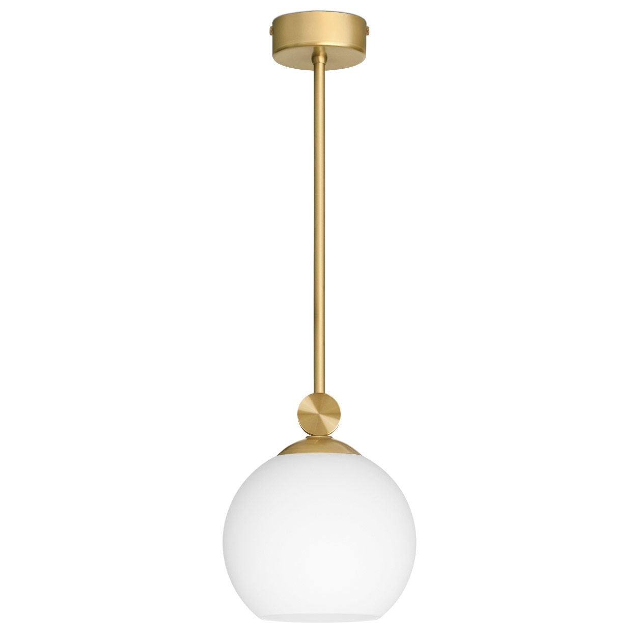 Złota lampa wisząca nad wyspę KM-S1