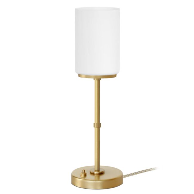 Prosta złota lampka biurkowa KR-B1U