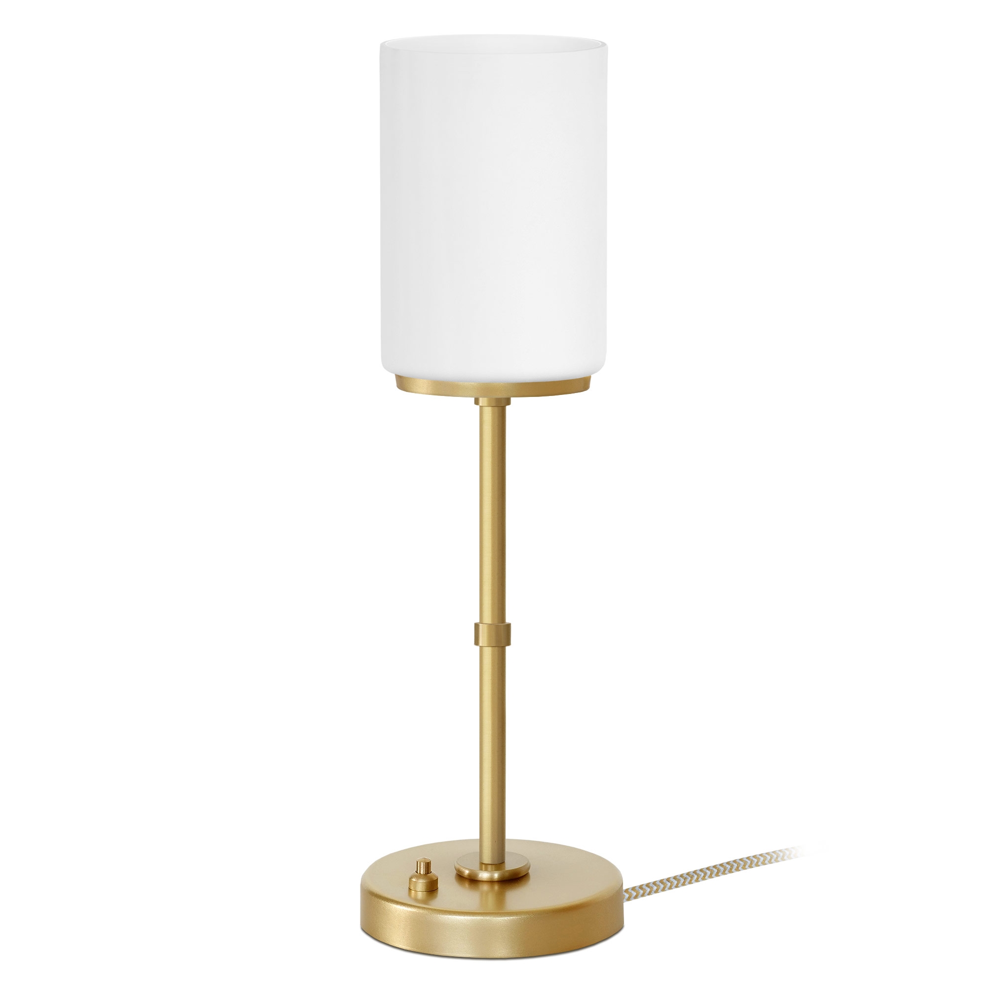 Prosta złota lampka biurkowa KR-B1U