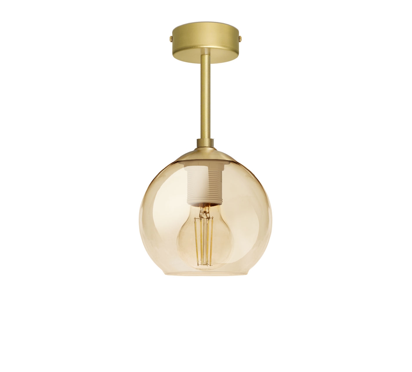 Mała mosiężna lampa sufitowa GB-S1B
