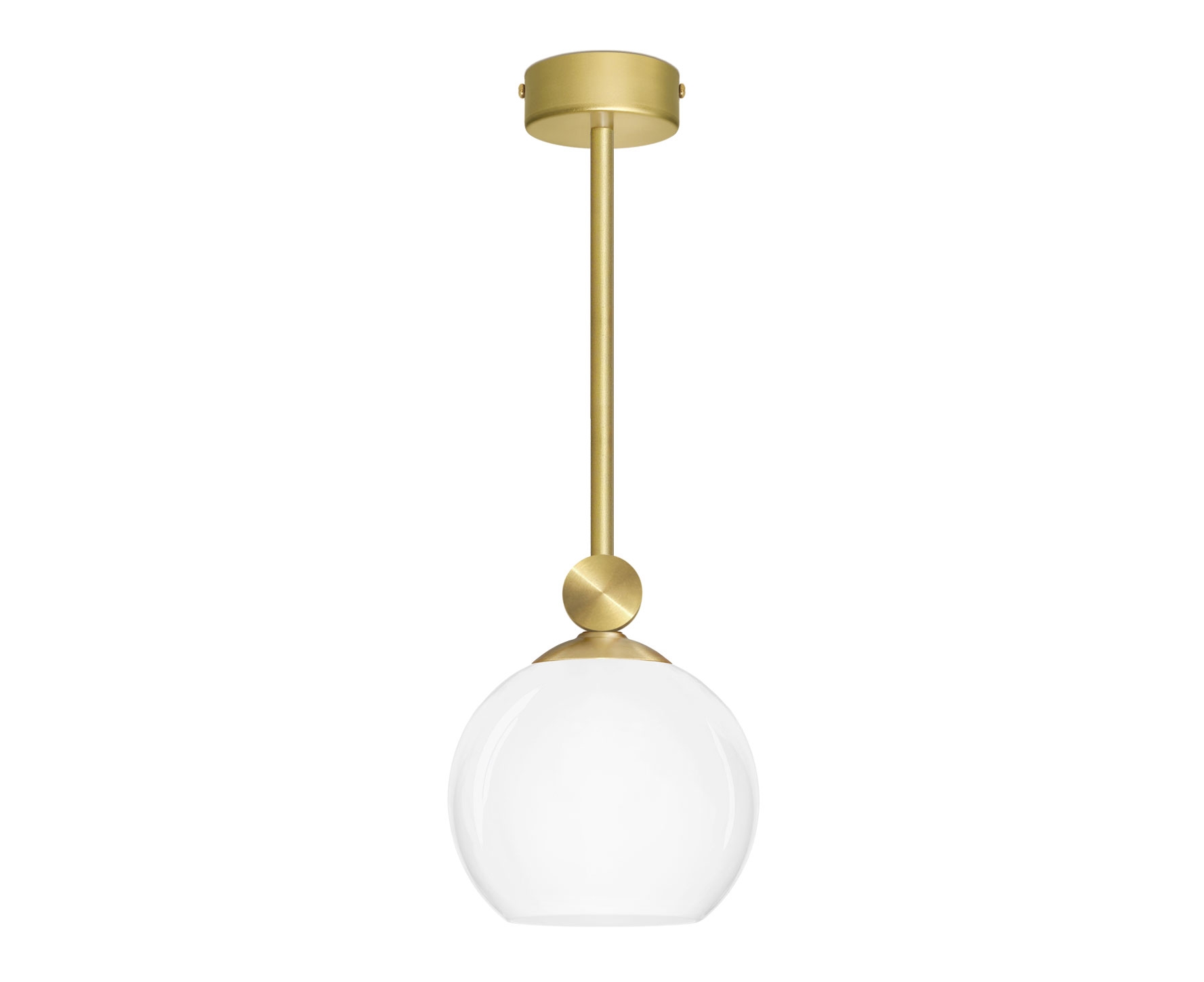 Złota nowoczesna lampa wisząca G-S1