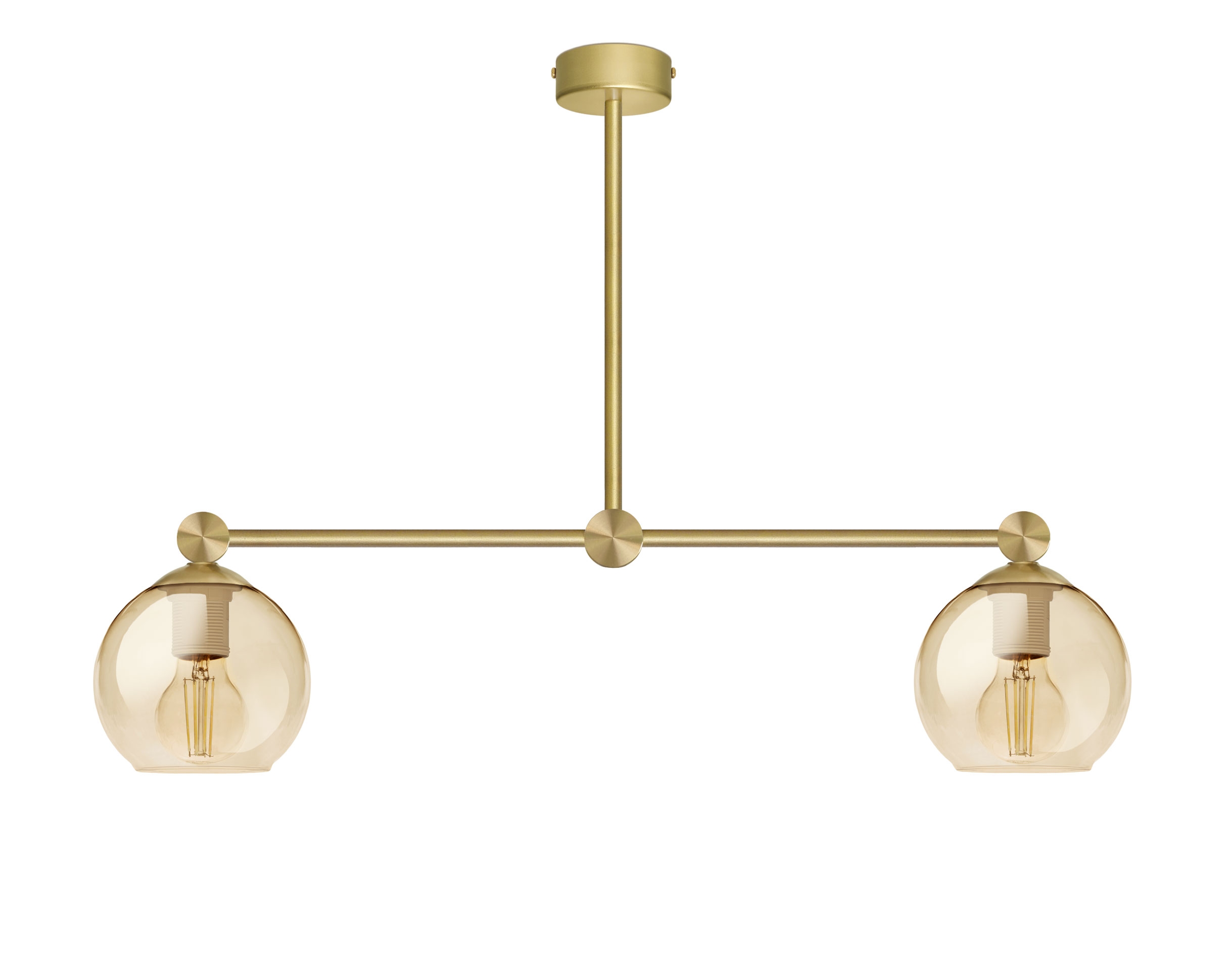 Minimalistyczna złota lampa nad stół GB-S2L