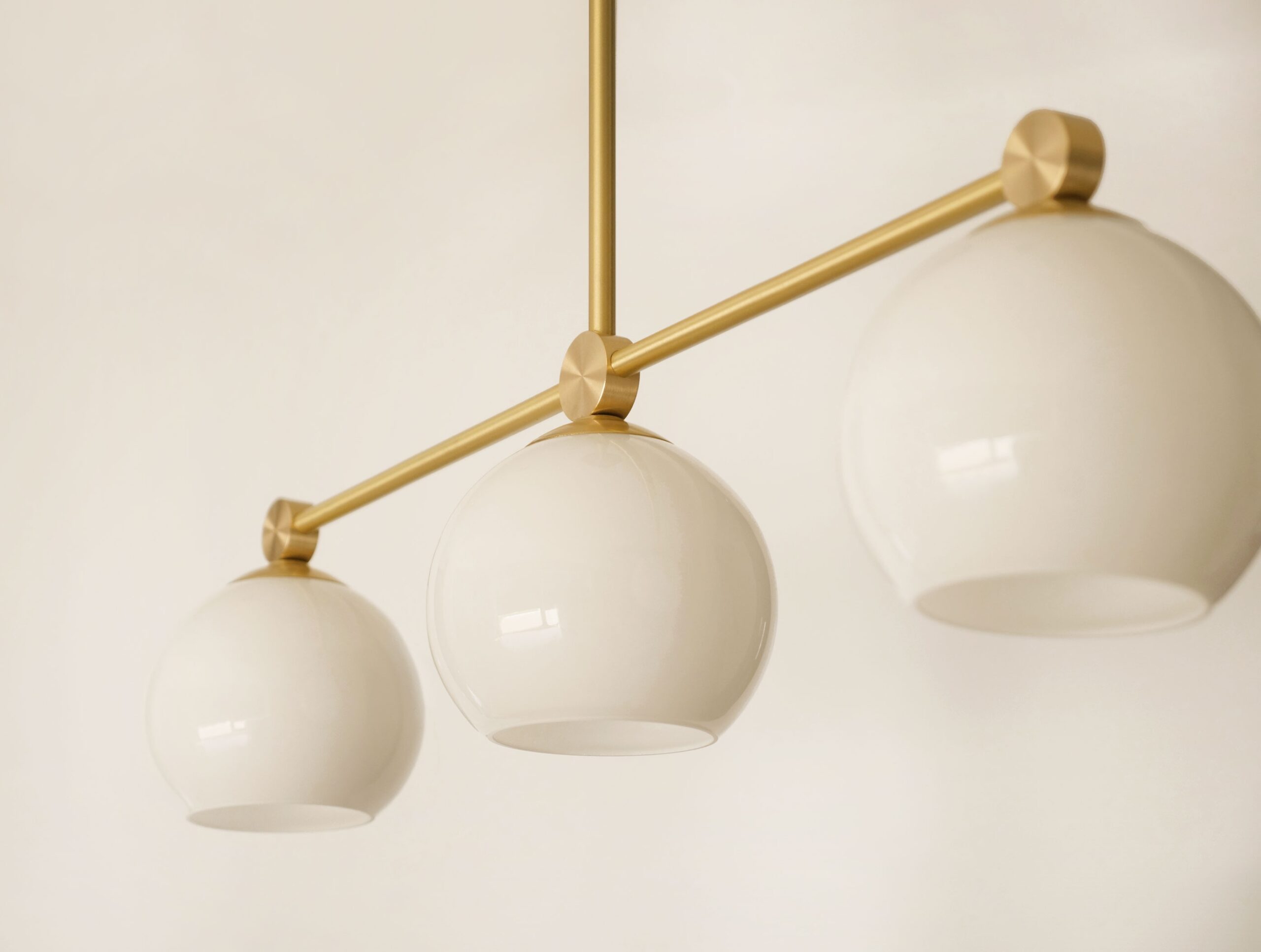 Elegancka złota lampa nad stół K-S3L - obrazek 2