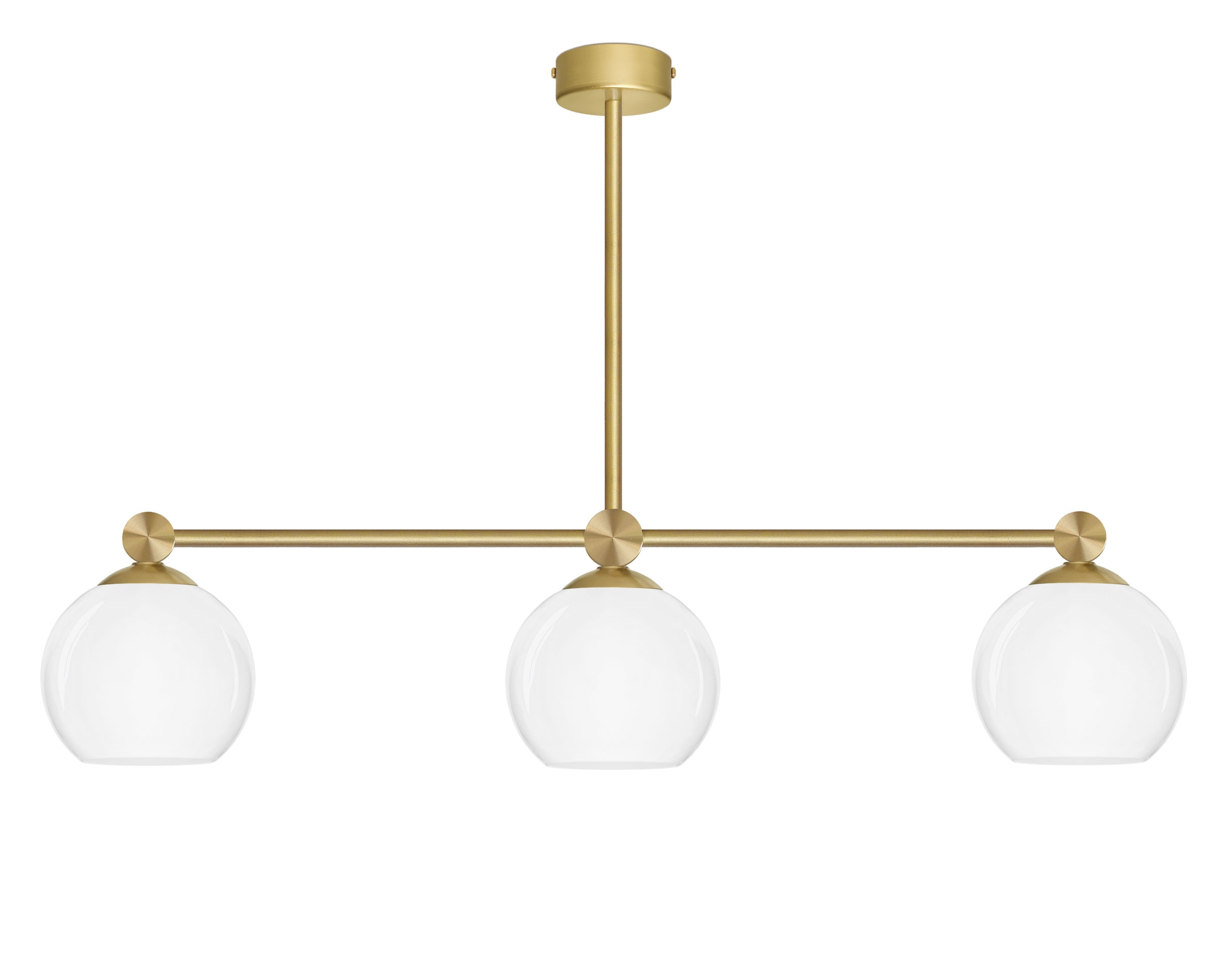 Elegancka złota lampa nad stół K-S3L