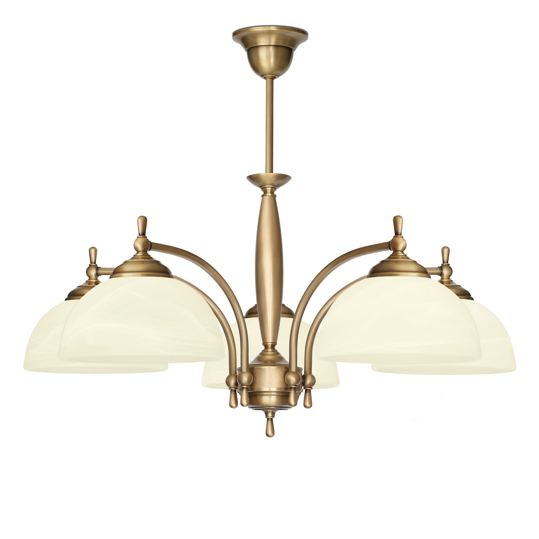 Mosiężna lampa 5-punktowa C-S5 - obrazek 2
