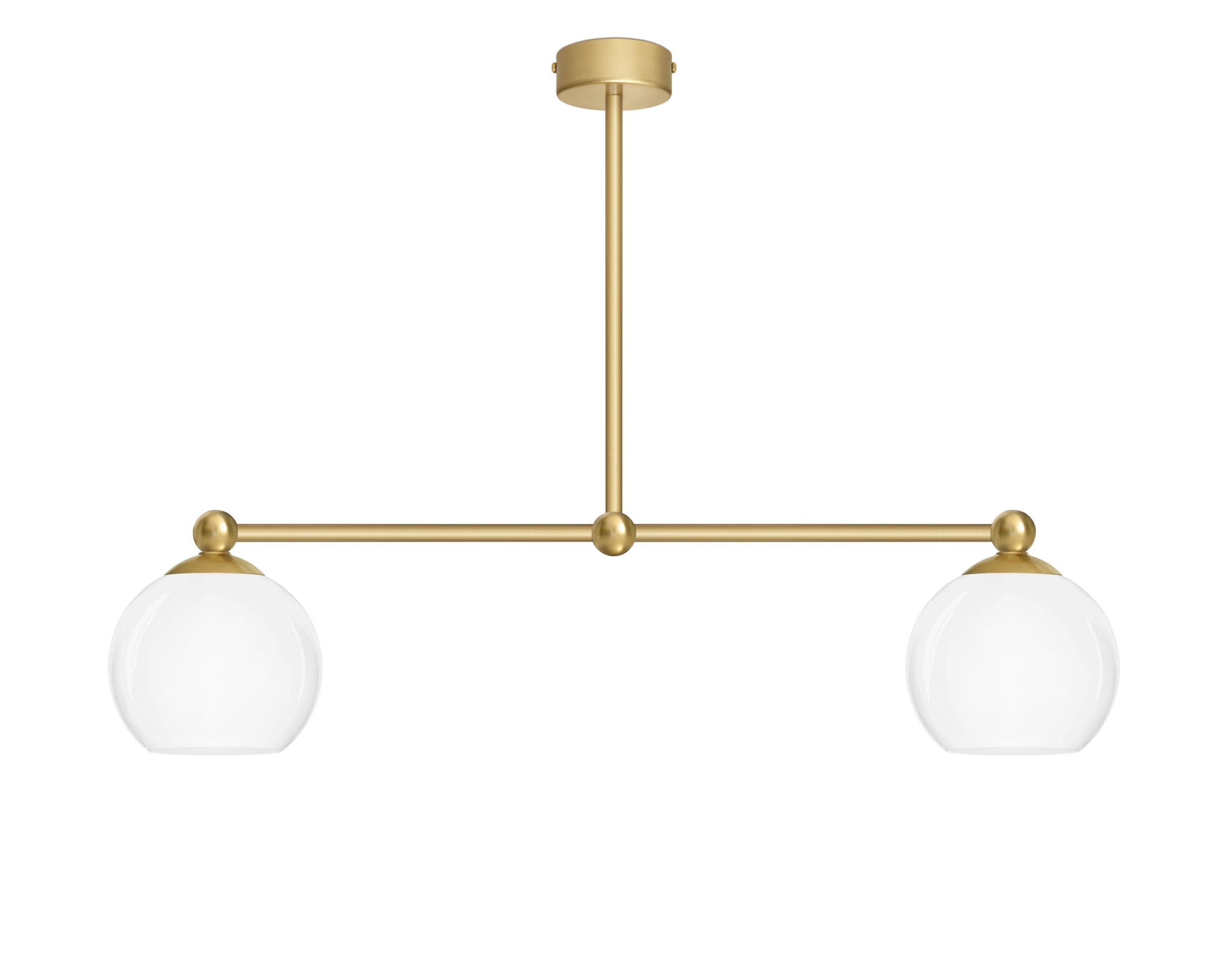 Złota lampa do jadalni KL-S2L