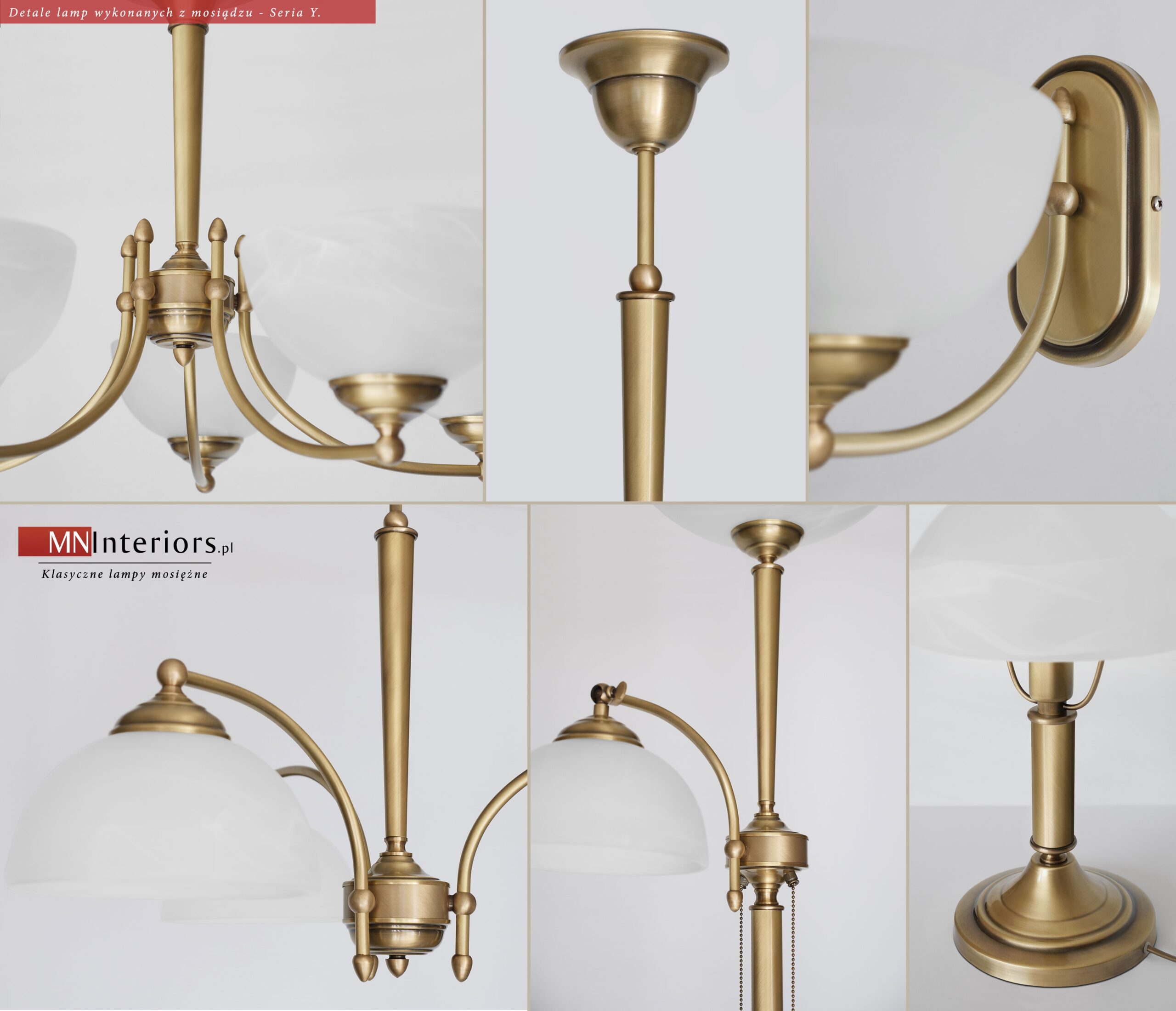 Lampa podłogowa z wył. łańcuszkowym Y-P1D-L - obrazek 2