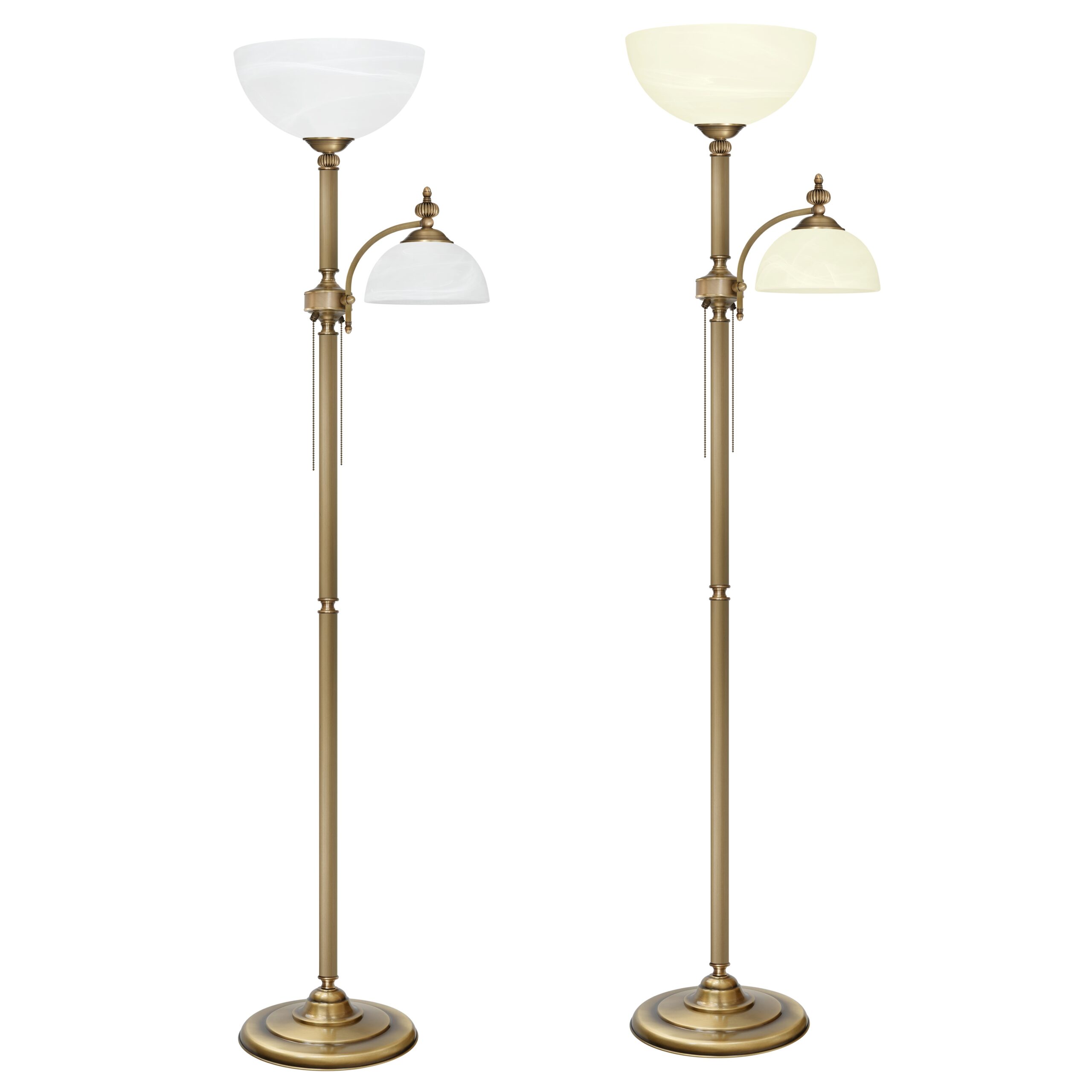 Lampa podłogowa mosiężna AK-P2