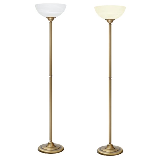 Lampa podłogowa z mosiądzu B-P1A
