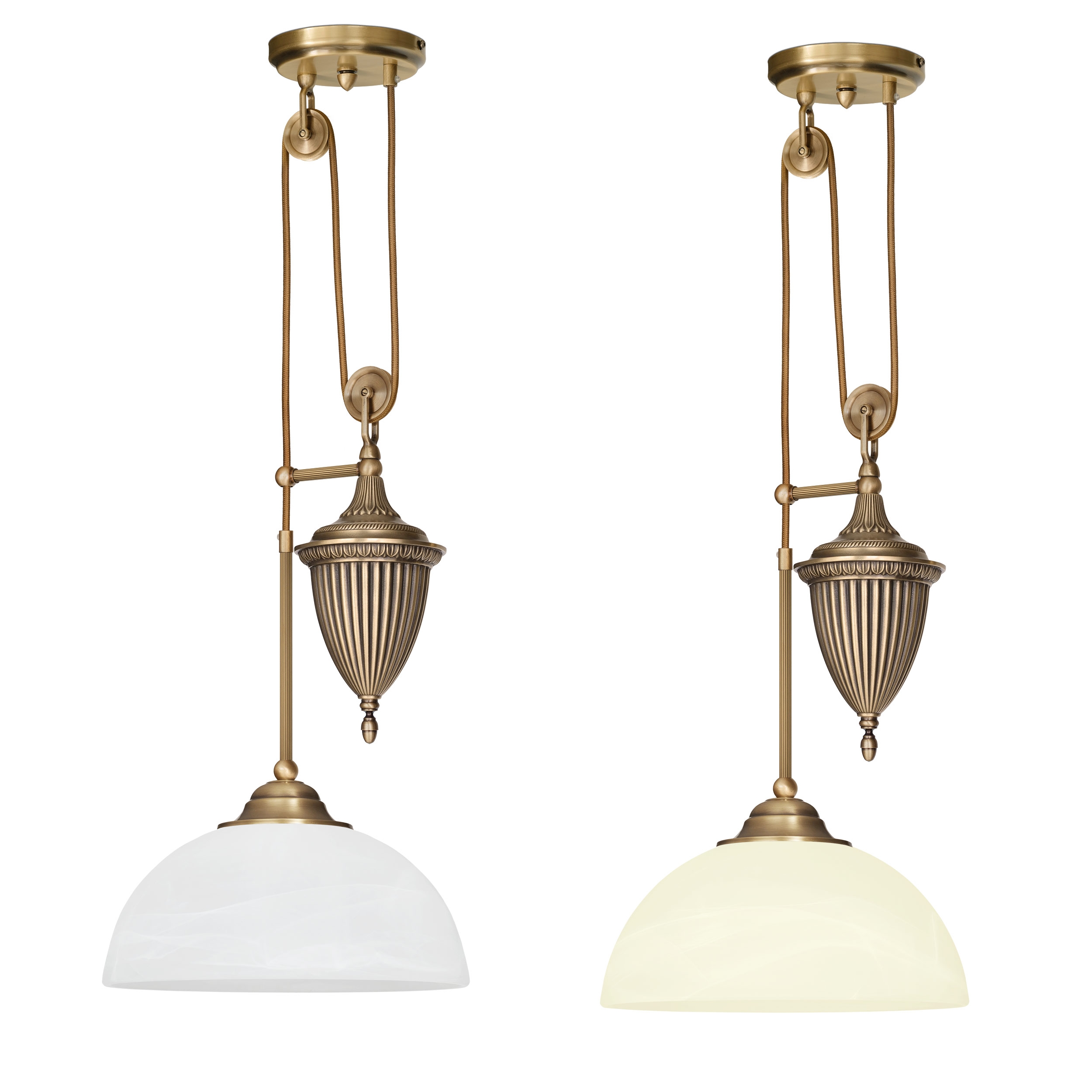 Lampa sufitowa z mosiądzu B-S1PD