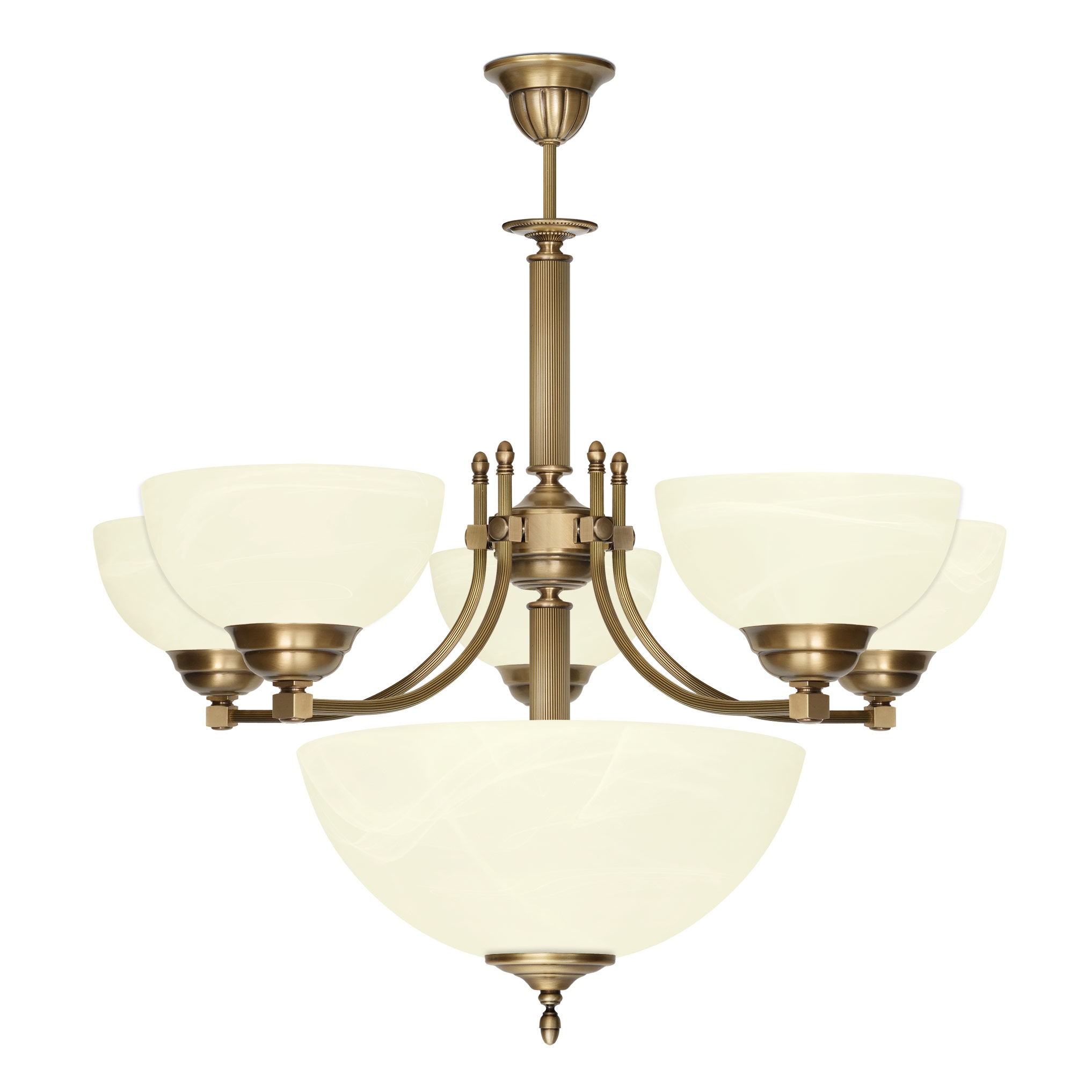 Mosiężna lampa 6-punktowa B-S6A