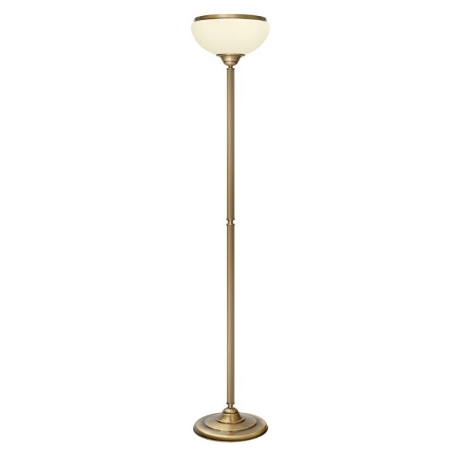 Lampa podłogowa mosiężna R-P1AE