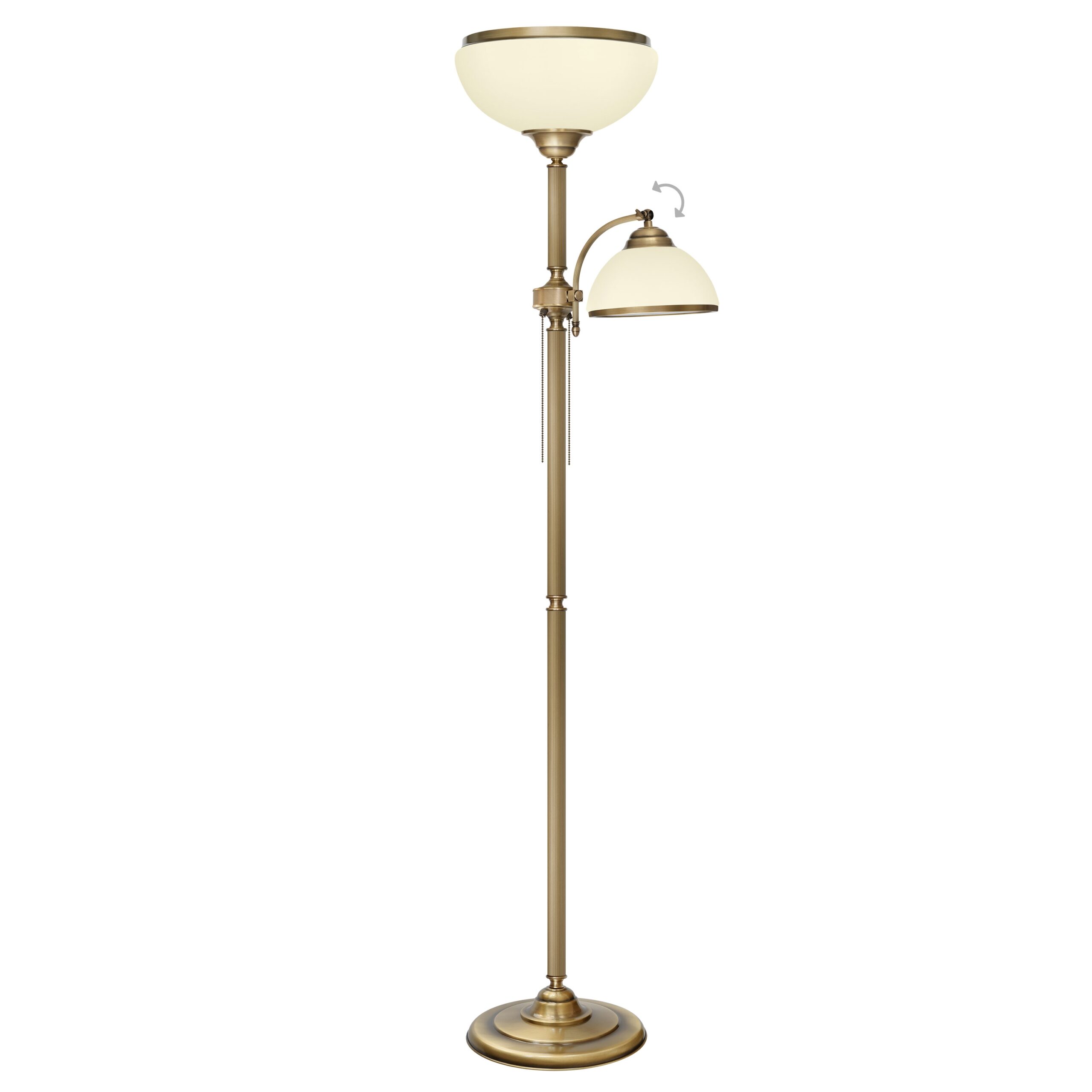 Klasyczna lampa podłogowa do salonu R-P2E