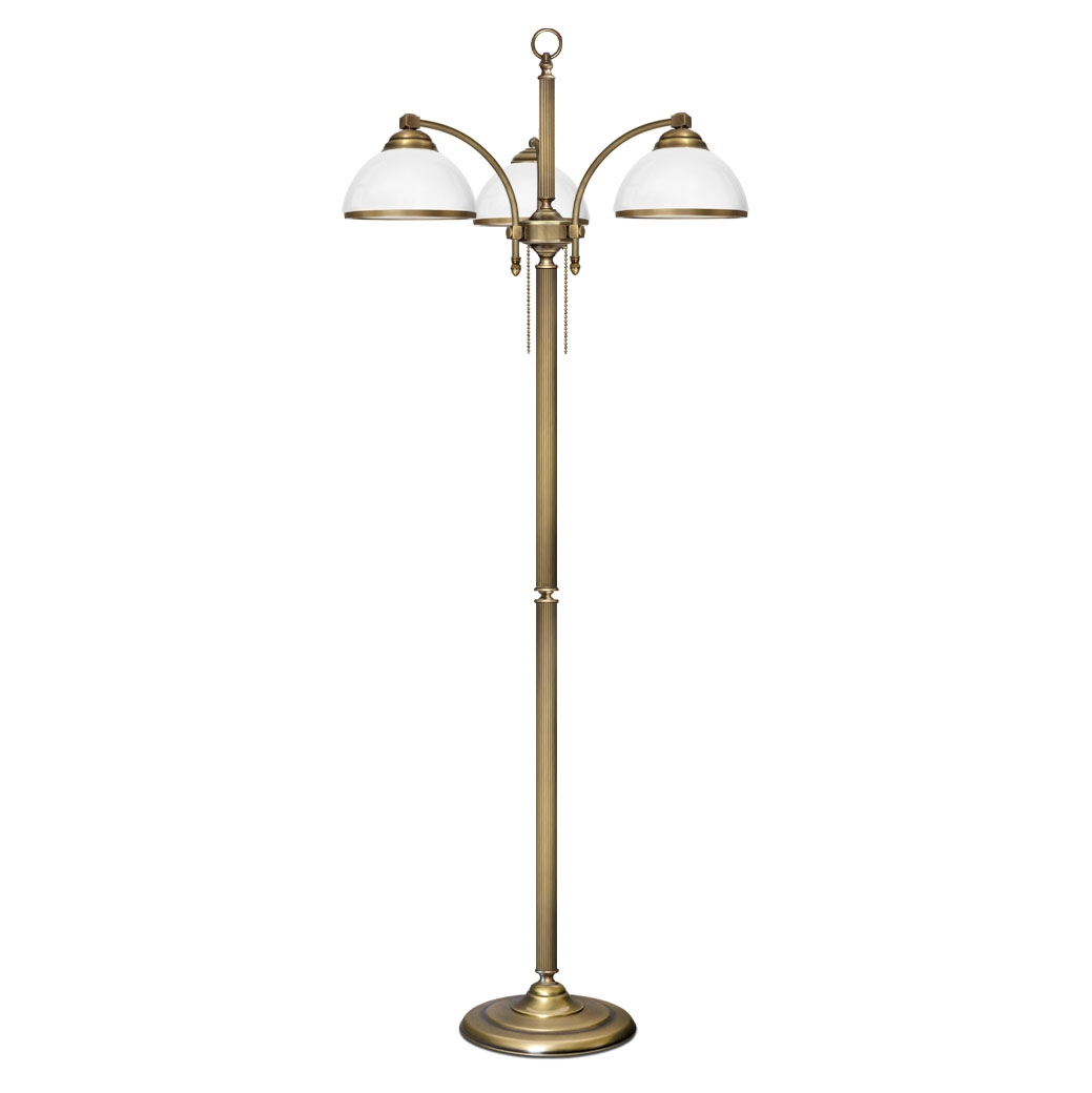 Mosiężna lampa podłogowa R-P3