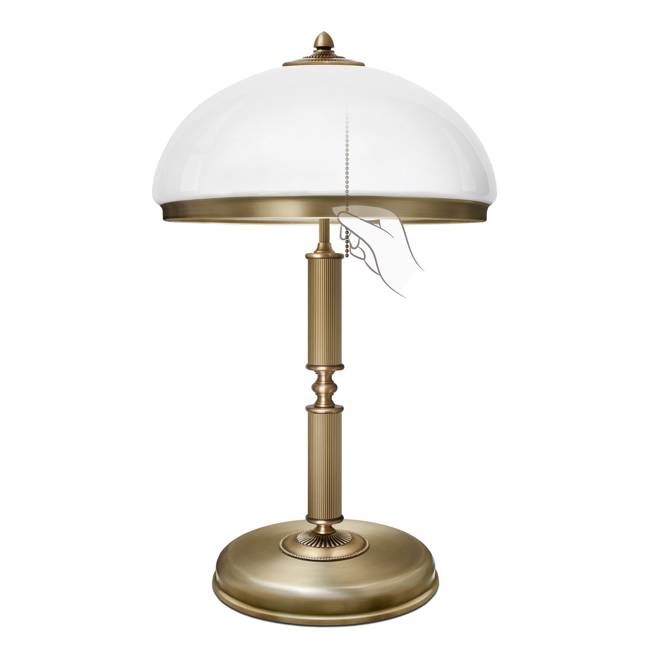 Klasyczna lampa na komodę R-B2-L