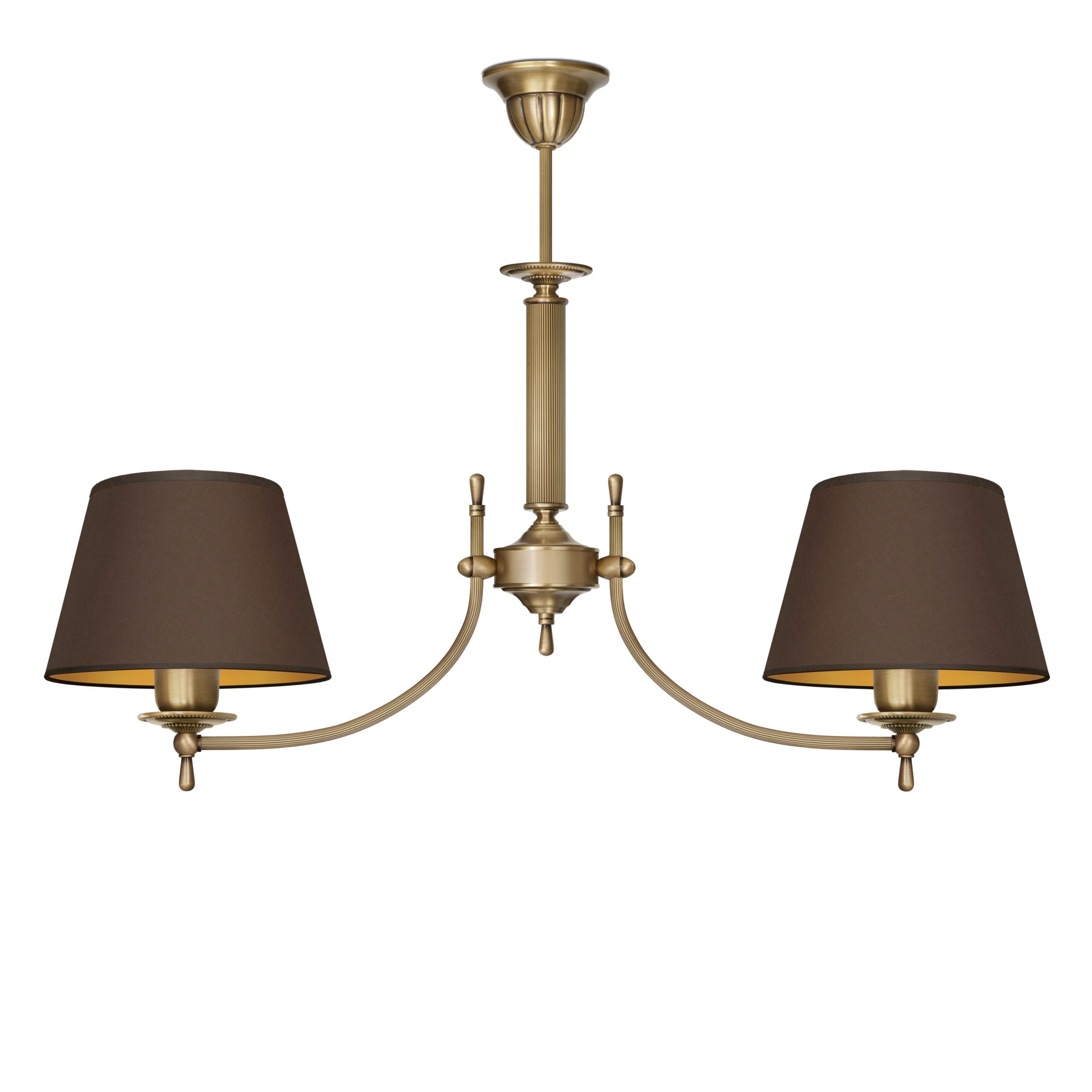 Mosiężna lampa 2-punktowa L-S2NAm