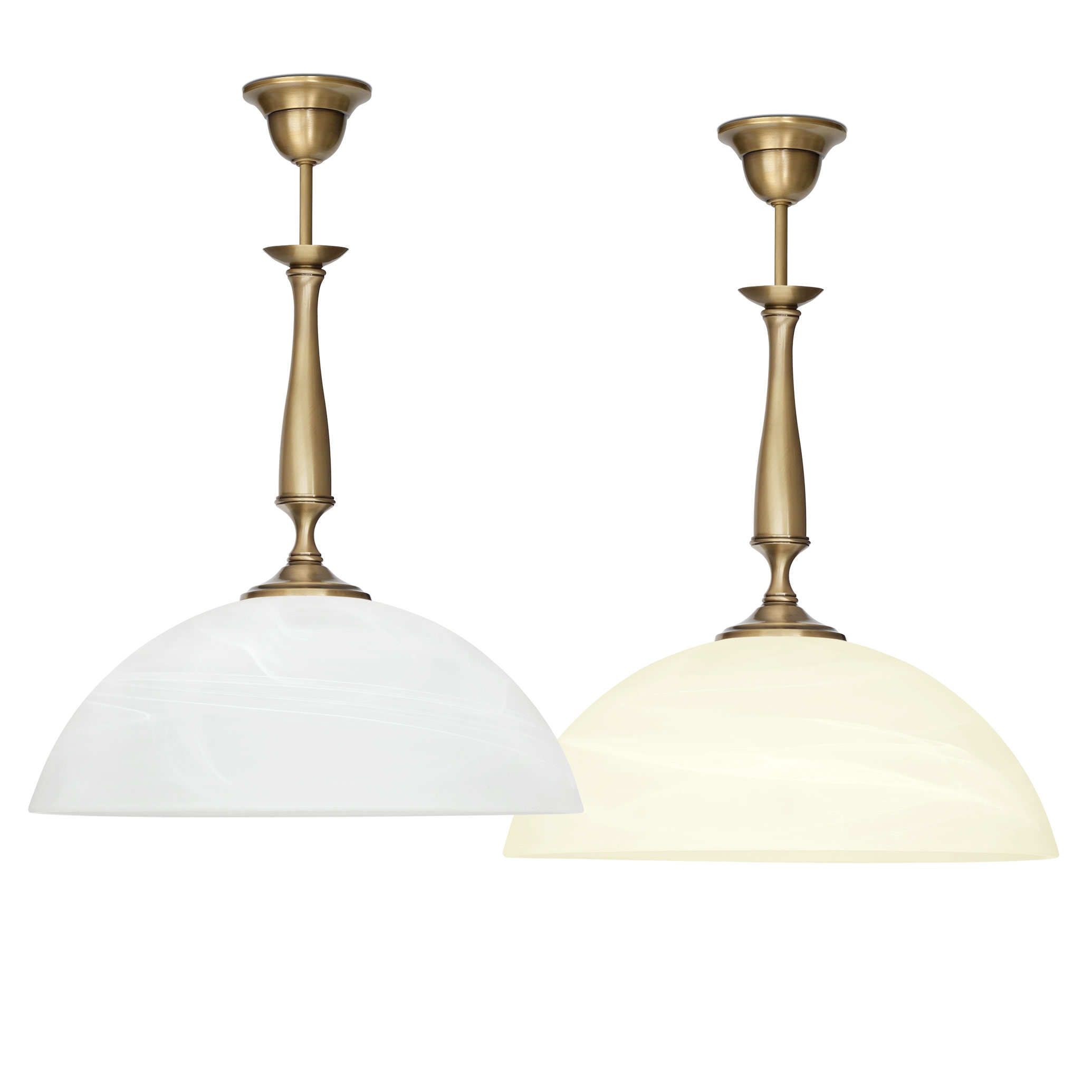 Lampa sufitowa z mosiądzu P-S1D