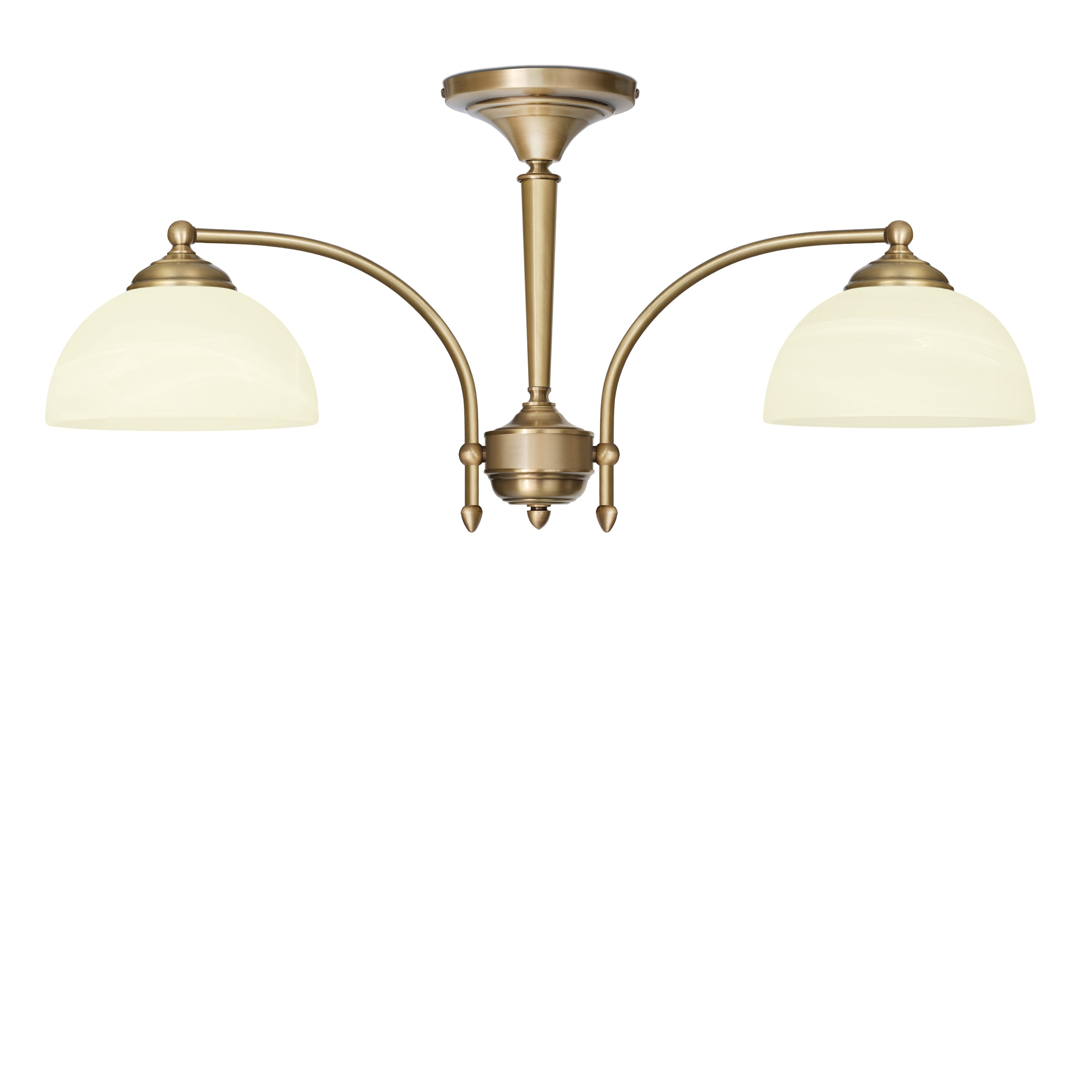 Niski żyrandol mosiężny Y-S2K - obrazek 2