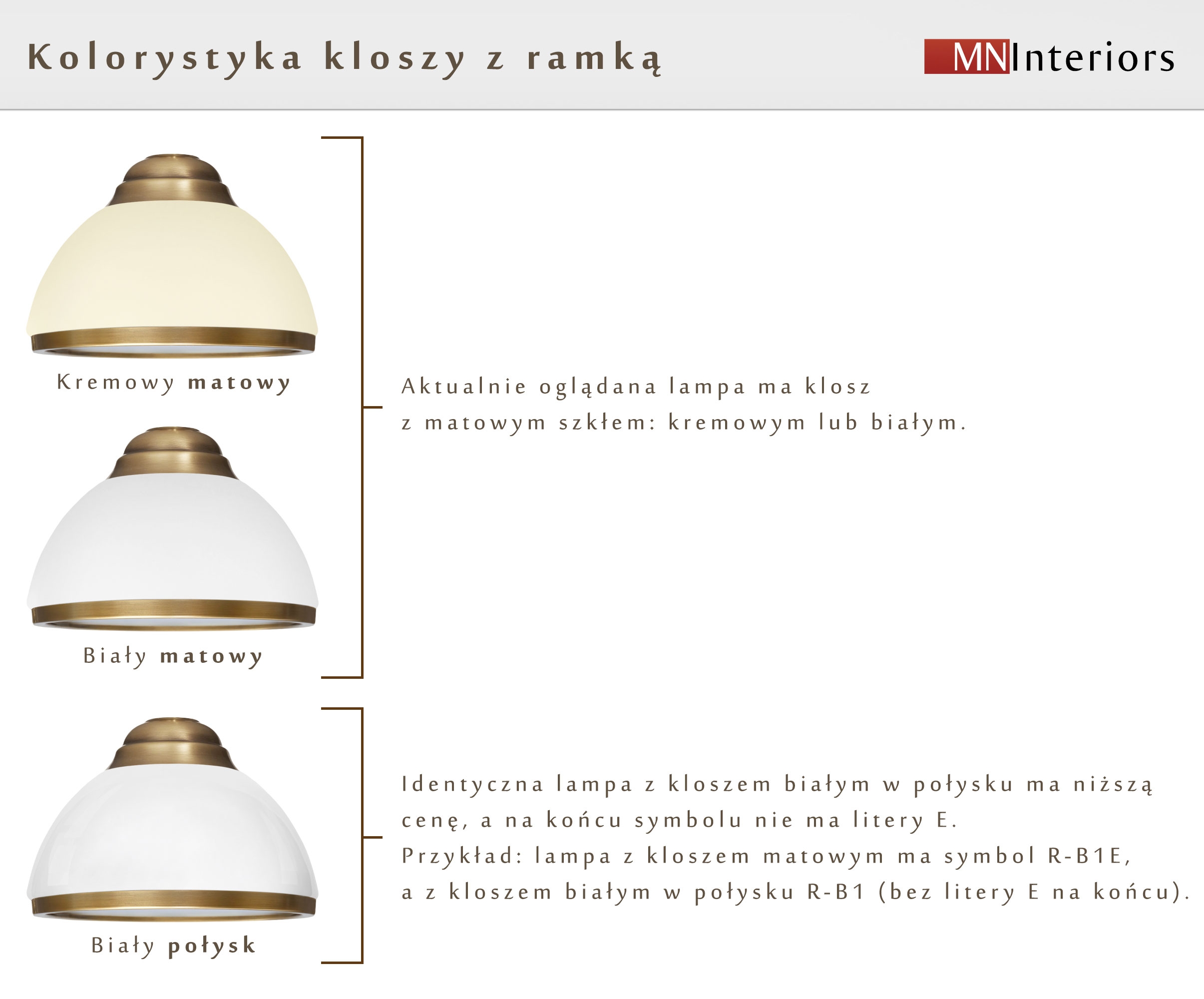 Lampa mosiężna R-S1ADE - obrazek 4