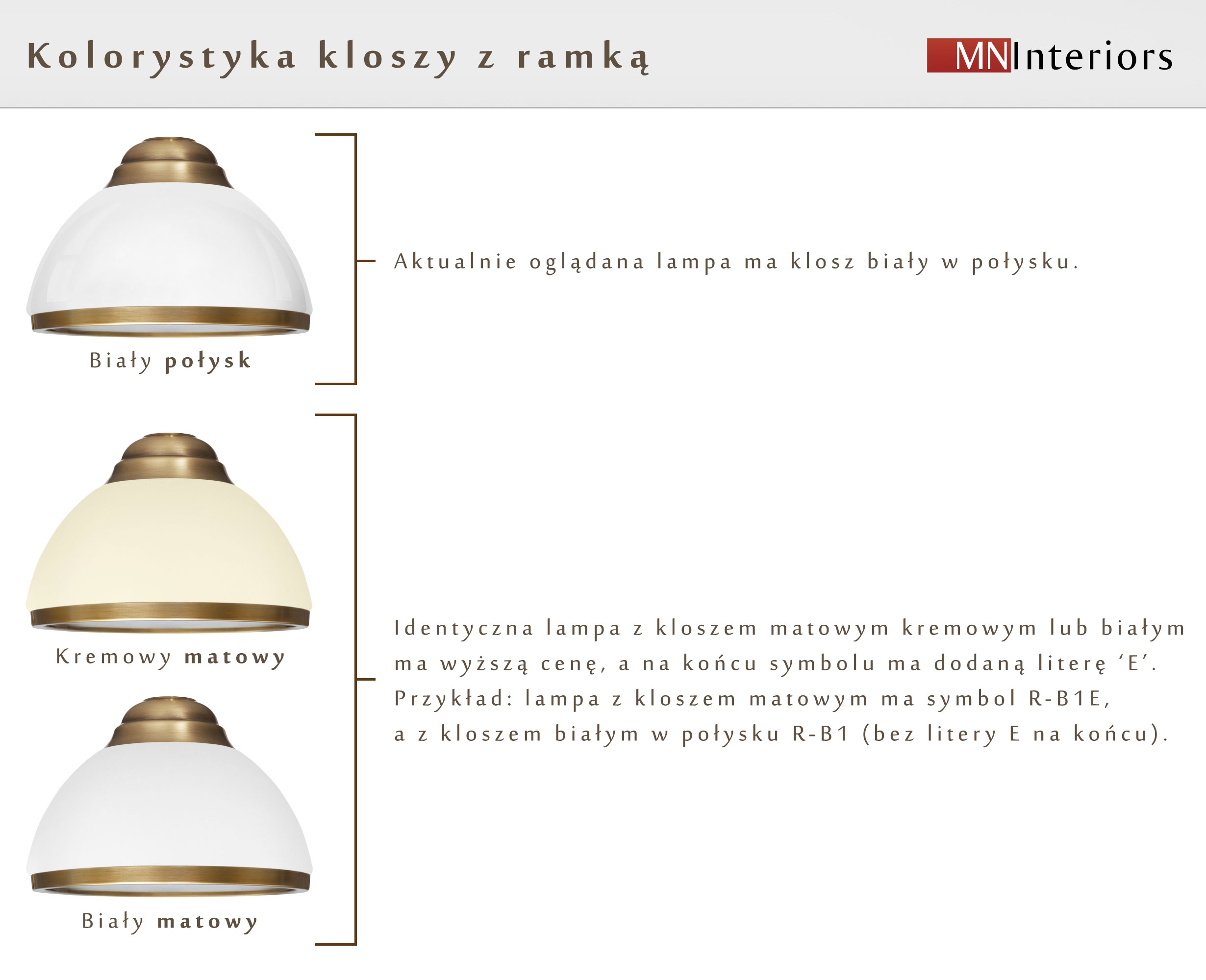 Elegancka lampa podłogowa z mosiądzu R-P1D - obrazek 4