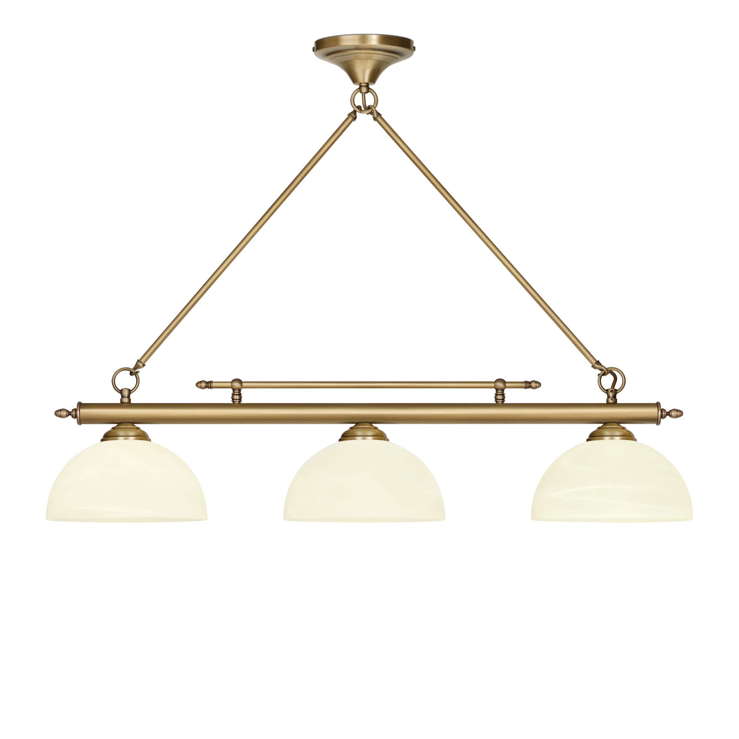 Mosiężna lampa 3-punktowa J-S3D25