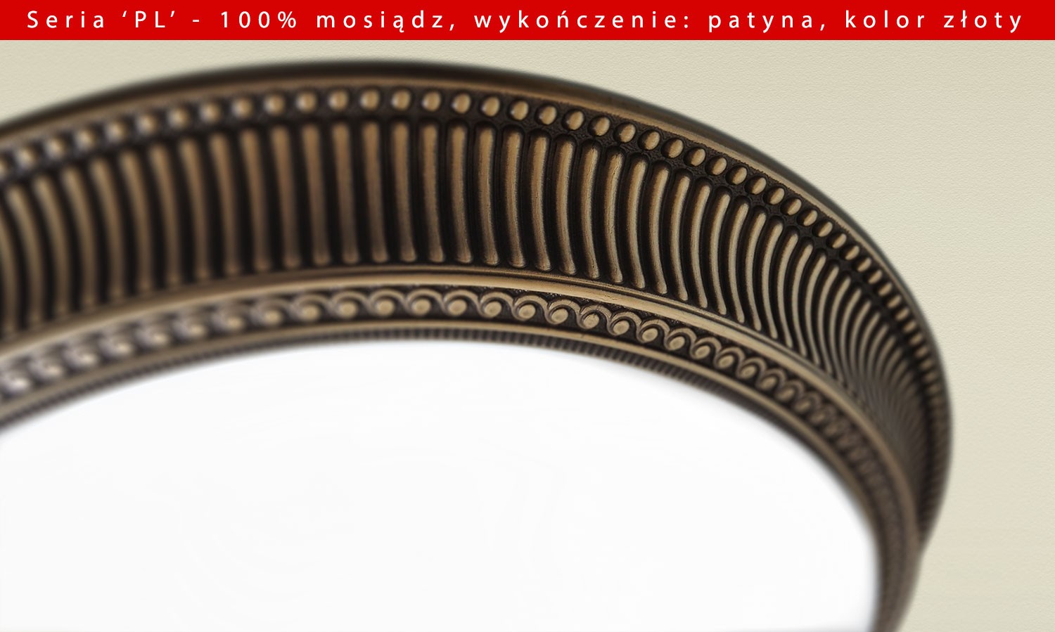 Bogaty plafon mosiężny PL-AL2 - obrazek 2