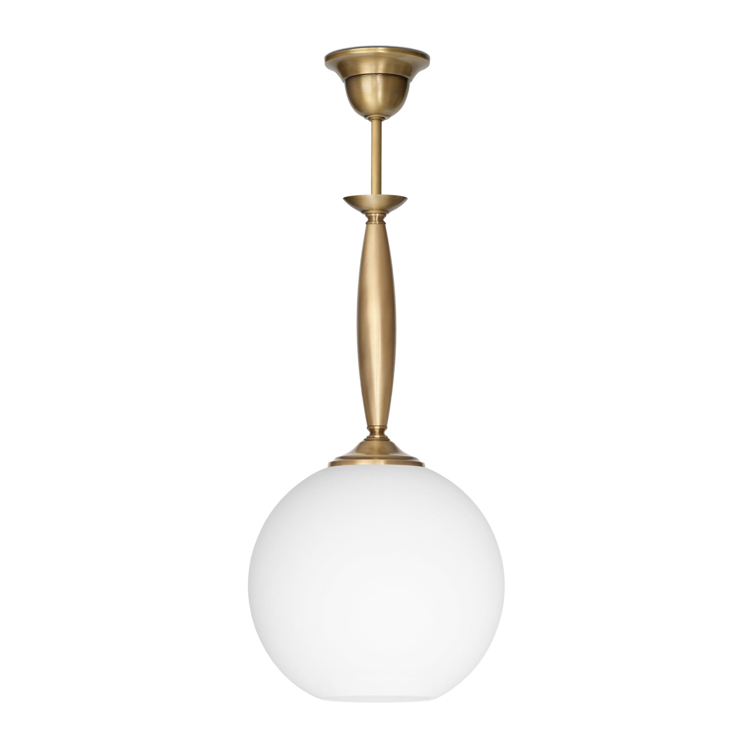 Elegancka złota lampa wisząca z kulą QC-S1D