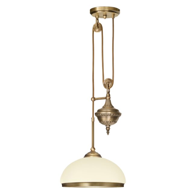 Mosiężna złota regulowana lampa nad stół MR-S1PE
