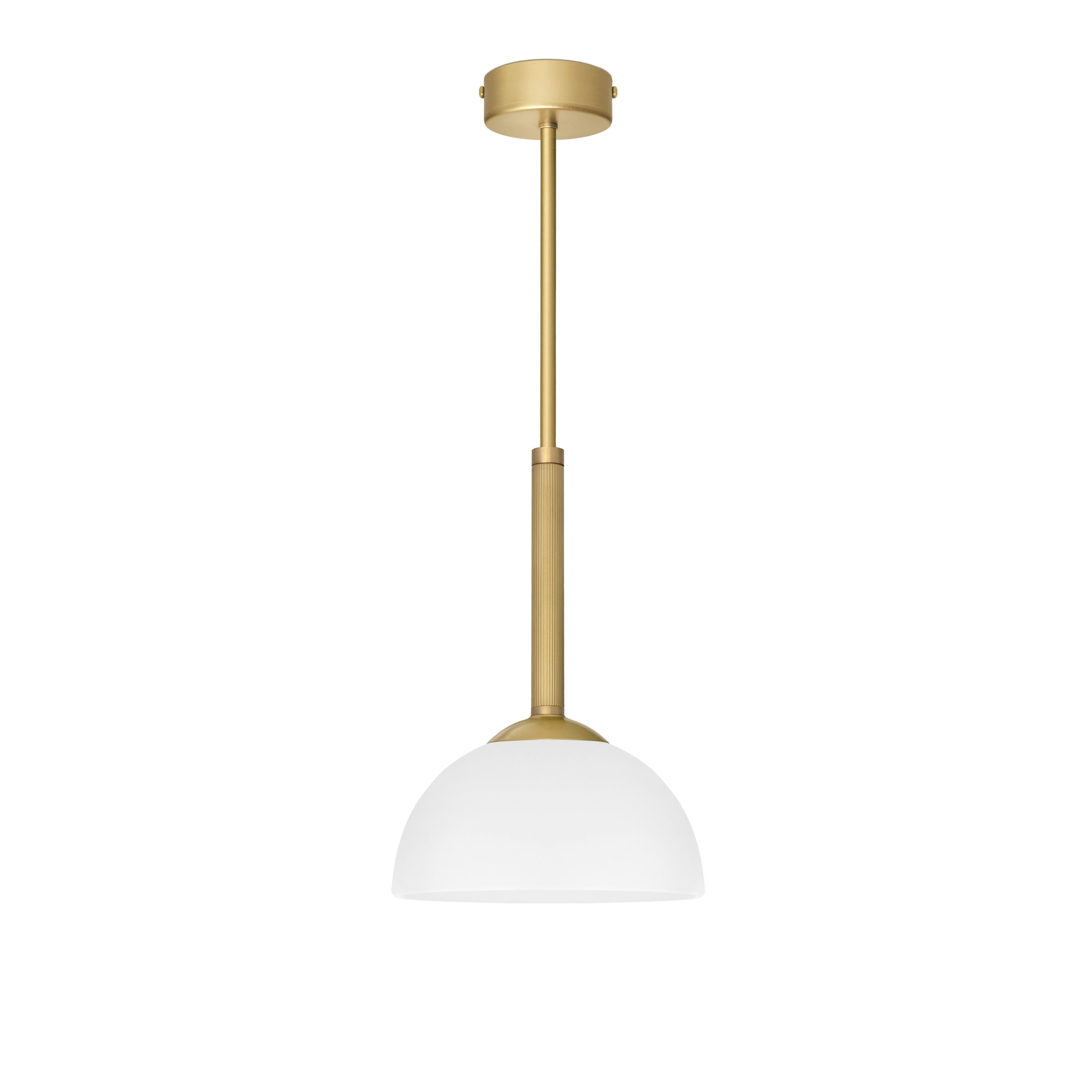 Lampa mosiężna z rowkowaną rurką EM-S1